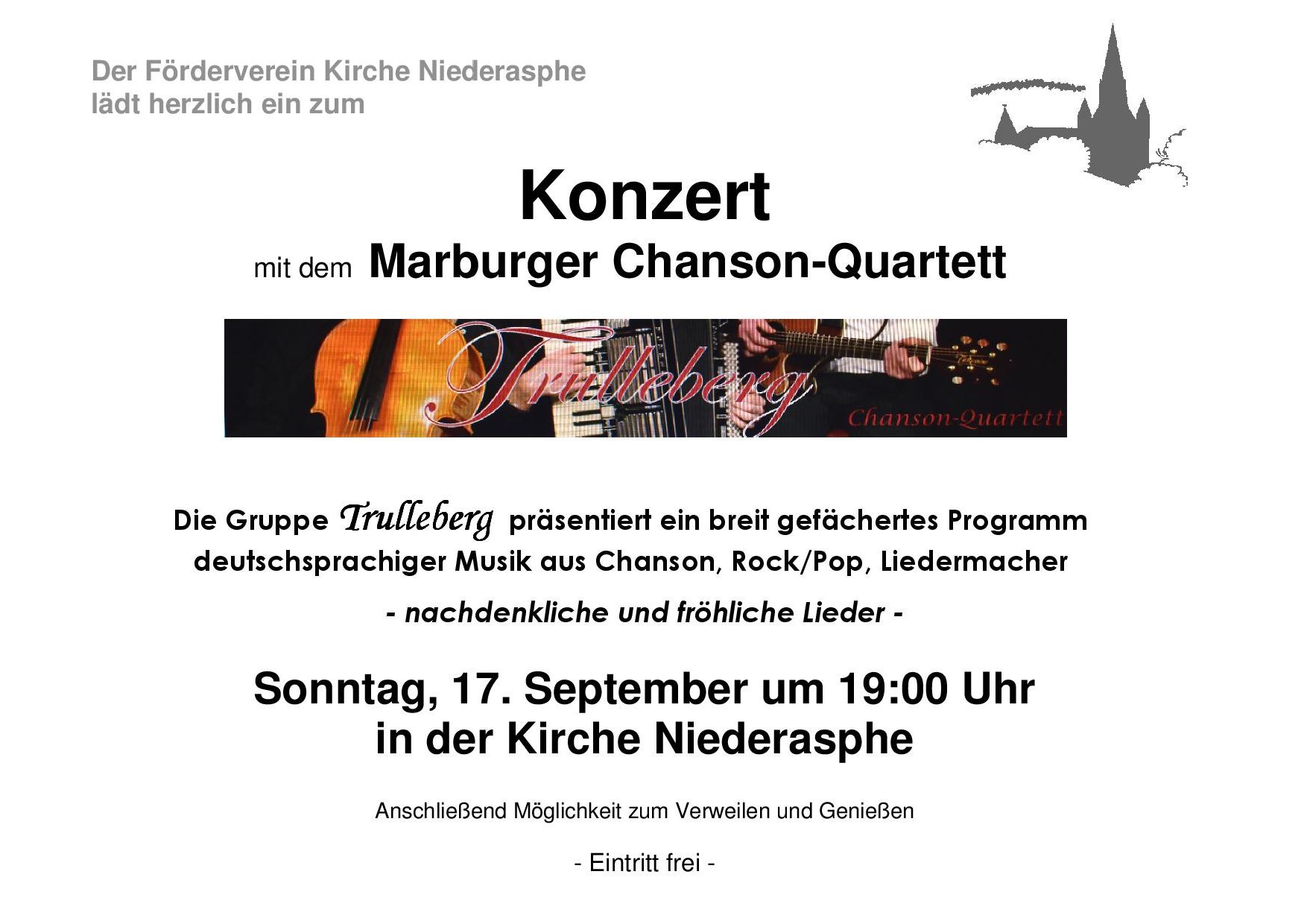 Konzert Quartett Trulleberg